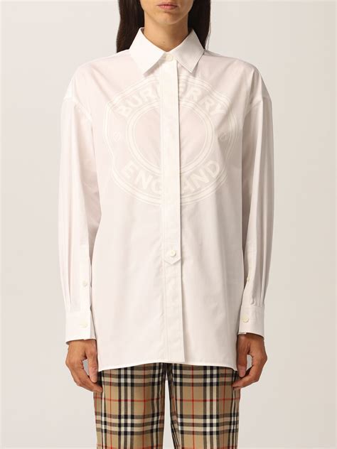 chemise femme burberry blanche